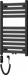 MEXEN/S - Uran radiátor + topná tyč 800 x 500 mm, 600 W, černá (W105-0800-500-2600-70)