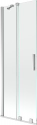 MEXEN/S - Velar Dvoukřídlá posuvná vanová zástěna 70 x 150, transparent, chrom (896-070-000-01-01)