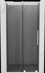 MEXEN/S - Velar L posuvné sprchové dveře 110, grafit, bílá (871-110-003-41-20)