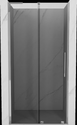 MEXEN/S - Velar L posuvné sprchové dveře 110, grafit, chrom (871-110-003-41-01)