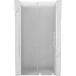 MEXEN/S - Velar L posuvné sprchové dveře 90, dekor, bílá (871-090-003-31-20)