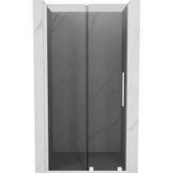 MEXEN/S - Velar L posuvné sprchové dveře 90, grafit, bílá (871-090-003-41-20)