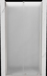 MEXEN/S - Velar posuvné sprchové dveře 100, dekor, nikl kartáčovaný (871-100-000-31-97)