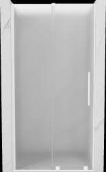 MEXEN/S - Velar posuvné sprchové dveře 110, dekor, bílá (871-110-000-31-20)