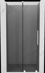 MEXEN/S - Velar posuvné sprchové dveře 120, grafit, bílá (871-120-000-41-20)
