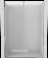 MEXEN/S - Velar posuvné sprchové dveře 140, dekor, chrom (871-140-000-31-01)