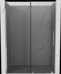 MEXEN/S - Velar posuvné sprchové dveře 140, grafit, chrom (871-140-000-41-01)