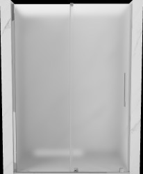MEXEN/S - Velar posuvné sprchové dveře 150, dekor, chrom (871-150-000-31-01)