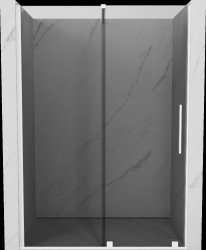 MEXEN/S - Velar posuvné sprchové dveře 150, grafit, bílá (871-150-000-41-20)