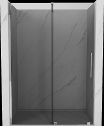 MEXEN/S - Velar posuvné sprchové dveře 150, grafit, chrom (871-150-000-41-01)