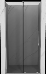 MEXEN/S - Velar posuvné sprchové dveře 90, grafit, chrom (871-090-000-41-01)