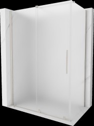 MEXEN/S - Velar sprchový kout, posuvné dveře 150 x 90, dekor, nikl kartáčovaný (871-150-090-31-97)