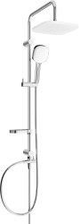 MEXEN/S - X33 sprchový set chrom / bílá (798333391-02)