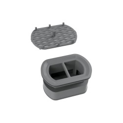 MEXEN - Sifon z filtrem do odtokového žlabu, šedý (1010098)