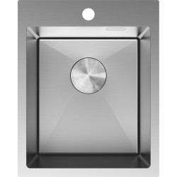 MEXEN - Solix ocelový dřez 1-bowl 400 x 500 mm, nerez (6406401000-01)
