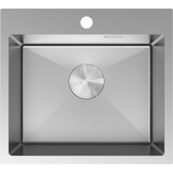 MEXEN - Solix ocelový dřez 1-bowl 500 x 450 mm, nerez (6402501000-01)