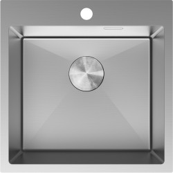 MEXEN - Solix ocelový dřez 1-bowl 500 x 500 mm, nerez (6407501000-01)
