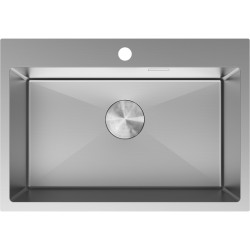 MEXEN - Solix ocelový dřez 1-bowl 650 x 450 mm, nerez (6403651000-01)