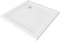 MEXEN - Sprchová vanička čtvercová 100x100 cm, bílá (40101010)