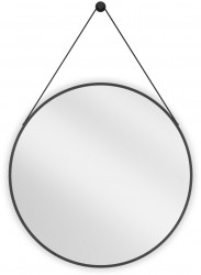 MEXEN - String zrcadlo 70 cm, černý rám (9854-070-070-000-70)
