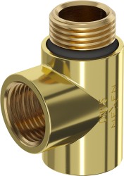 MEXEN - T-kus pro elektrické topení, zlatá (W906-000-50)
