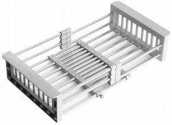 MEXEN - Teleskopický kuchyňský odkapávač s nastavitelnou šířkou, šedá (660730-71)