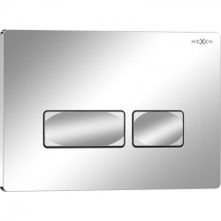 MEXEN - Tex 04 splachovací tlačítko, chrom lesklá (6104-03)