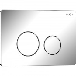 MEXEN - Tex 06 splachovací tlačítko, chrom lesklá (6106-03)