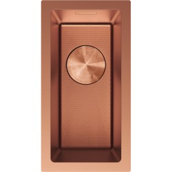 MEXEN - Trixo ocelový dřez 1-bowl 230 x 440 mm, měď HC (6411221000-65HC)