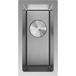 MEXEN - Trixo ocelový dřez 1-bowl 230 x 440 mm, nerez HC (6411221000-01HC)