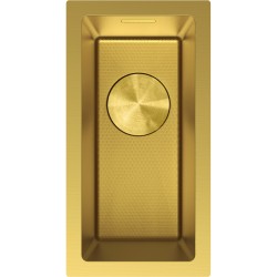 MEXEN - Trixo ocelový dřez 1-bowl 230 x 440 mm, zlatá HC (6411221000-55HC)