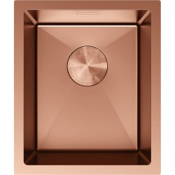 MEXEN - Trixo ocelový dřez 1-bowl 370 x 440 mm, měď (6412371000-65)