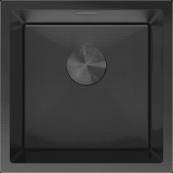 MEXEN - Trixo ocelový dřez 1-bowl 440 x 440 mm, černá HC (6413441000-70HC)