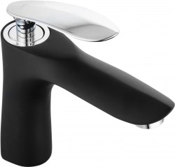 MEXEN - Umyvadlová baterie Lily, černá/chrom (73600-17)