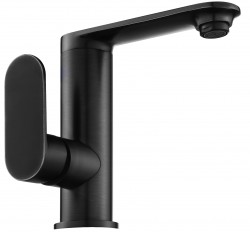 MEXEN - Umyvadlová baterie Milo, rukojeť z boku, černá (71305-70)