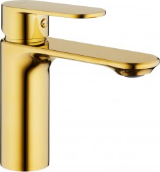 MEXEN - Umyvadlová baterie Milo, zlatá  (71300-50)