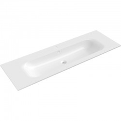 MEXEN - Vela umyvadlo zapuštěné do desky 141 x 46,5, bílá lesk (25231400)