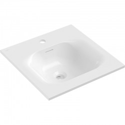 MEXEN - Vela umyvadlo zapuštěné do desky 46 x 46,5, bílá lesk (25234500)
