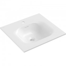 MEXEN - Vela umyvadlo zapuštěné do desky 51 x 46,5, bílá lesk (25235000)