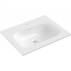 MEXEN - Vela umyvadlo zapuštěné do desky 61 x 46,5, bílá lesk (25236000)