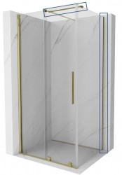 MEXEN - VELAR montážní sada pro instalaci na stěnu zlatá (870-00-50)