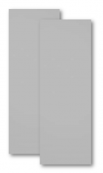 MEXEN - VELAR pro sprchové dveře 90x200 cm 8mm grafit, Sada samostatných skel (871-090-000-00-40)