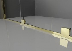 MEXEN - VELAR soklová lišta na dveře 200 zlatá (871-06-50)