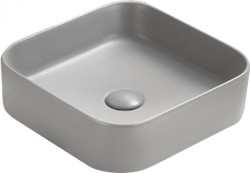 MEXEN - Vena umyvadlo na desku 37 x 37, světle šedá mat (22193761)