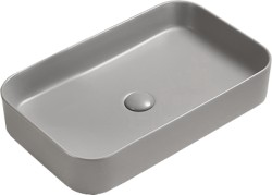 MEXEN - Vena umyvadlo na desku 60 x 37, světle šedá mat (22196061)