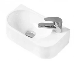 MEXEN - Viera umyvadlo na desku vlevo 40x21cm bílá (21274000L)