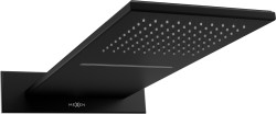 MEXEN - Vodopád hlavová sprcha slim 50x22 cm černá (79190-70)