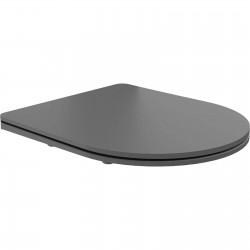 MEXEN - WC sedátko Soft Close slim, duroplast, szara ciemna mat (39740071)