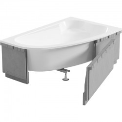 MEXEN - X-ST polystyrenový plášť na rohovou vanu 240, bílá (55022-01)