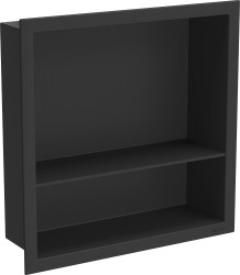 MEXEN - X-Wall-R modul pro vestavbu do stěny s poličkou 30 x 30, černá (1970303010S)
